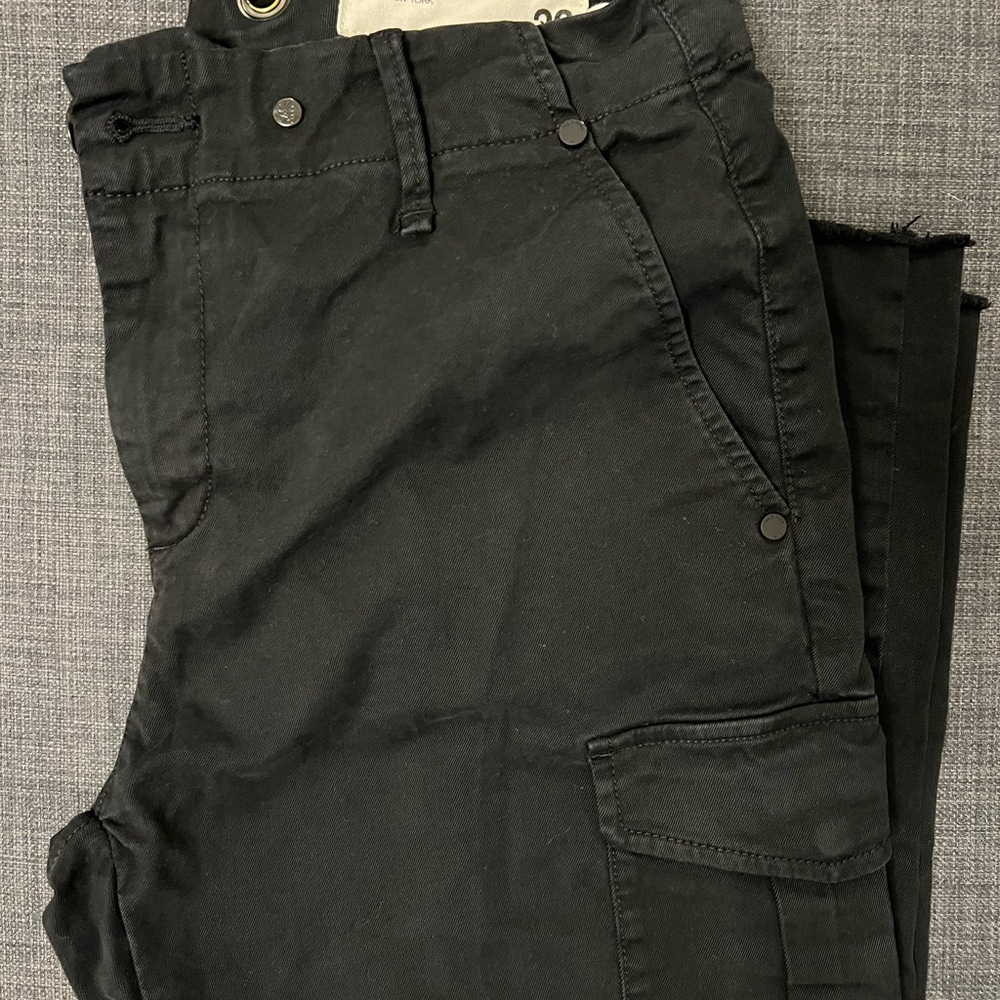 Rag & Bone Black Cargo Pants